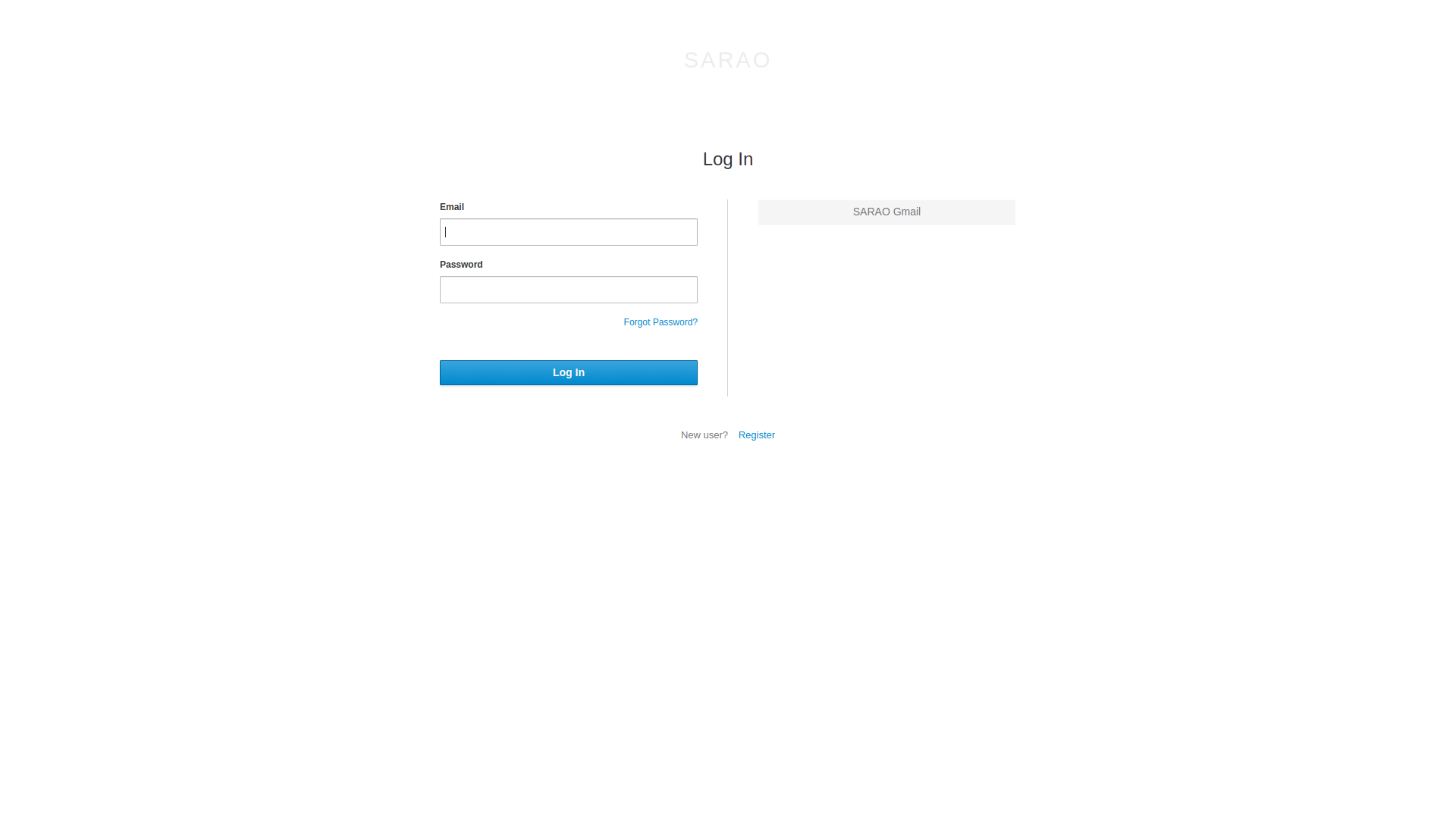 Log in to SARAO